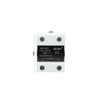 BERM 单相DD固态继电器 BRM-10DD 电流:10A 控制端:3~32VDC 负载端:5~220VDC