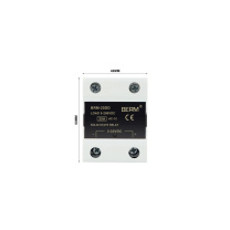 BERM 单相DD固态继电器 BRM-25DD 电流:25A 控制端:3~32VDC 负载端:5~220VDC