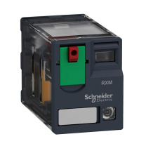 施耐德 Schneider 继电器 RXM4AB2B7 触点4CO AC24V 6A带LED灯