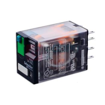 施耐德 Schneider 继电器 RXM4AB2B7 触点4CO AC24V 6A带LED灯
