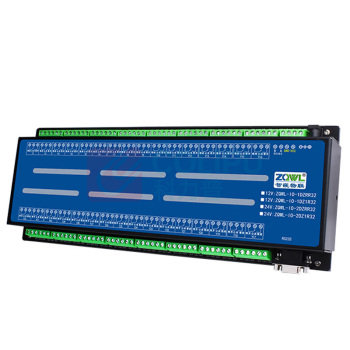 智嵌物联 32路串口继电器IO控制模块 ZQWL-IO-1DZRR32 24v带外壳
