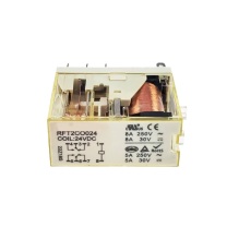 申乐 SHENLERRFT系列窄型功率继电器115VAC RFT2CO615L