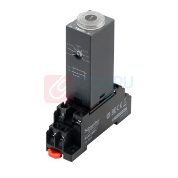 施耐德 Schneider 继电器套装REXL2TMP7+RXZE1M2C 8脚2开2闭 5A 230V