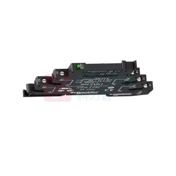 施耐德 Schneider 薄片式接口型继电器 XC01-S02-16/RSL1PVPU/6A/230VAC 线圈规格:AC 230V(50/60Hz),机械寿命:≥1000万次,电气寿命:≥10万次,工作温度:- 25℃~+55℃,适配场景:PLC信号放大、工业逻辑控制 适配控制柜高密度安装需求