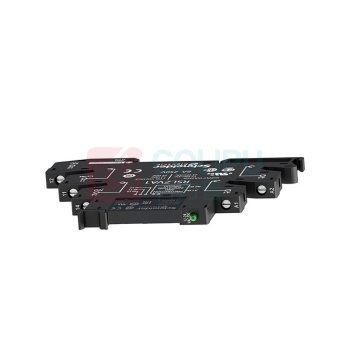 施耐德 Schneider 薄片式接口型继电器 XC01-S02-16/RSL1PVPU/6A/230VAC 线圈规格:AC 230V(50/60Hz),机械寿命:≥1000万次,电气寿命:≥10万次,工作温度:- 25℃~+55℃,适配场景:PLC信号放大、工业逻辑控制 适配控制柜高密度安装需求