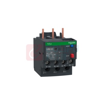 施耐德 Schneider 热继电器 LRD05C 3P 063-1A 整定电流: 0.63-1A, 脱扣能级: 10A