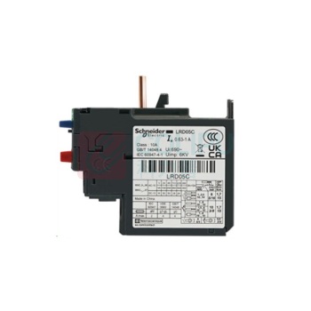 施耐德 Schneider 热继电器 LRD05C 3P 063-1A 整定电流: 0.63-1A, 脱扣能级: 10A