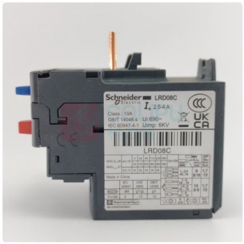 施耐德 Schneider 热继电器 LRD08C 2.5~4A
