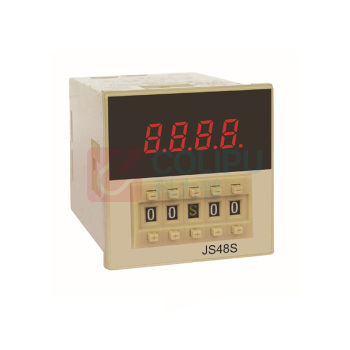欣灵 时间继电器 DH48S-S/工作电源AC220V 触头容量3A AC220V(阻性)延时范围 0.1S-99OH