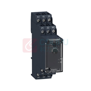 施耐德 Schneider 继电器 RE22R2KMR 1s-10min可调 电源220VDC