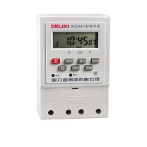 德力西电气 DELIXI ELECTRIC 时控开关 微电脑定时器 延时定时开关 KG316T AC220V 新壳 订货号KG316T220XK