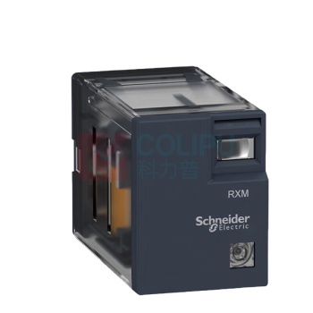 施耐德 Schneider 中间继电器 RXM4LB2P7 含底座