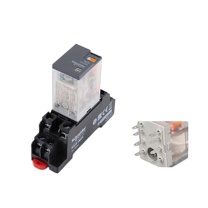 施耐德 Schneider 中间继电器 RXM 24V 8脚 5A3A8A12A 230VAC 12A 8脚2开2闭 套装升级款