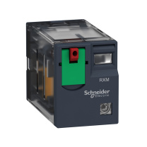 施耐德 Schneider 继电器带底座套装 RXM2CB2P7+ 2开2闭8脚10A AC230V