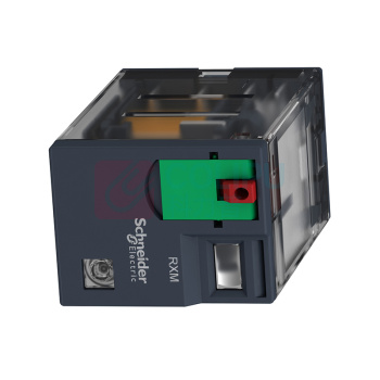施耐德 Schneider 继电器带底座套装 RXM2CB2P7+ 2开2闭8脚10A AC230V