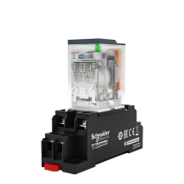 施耐德 Schneider 中间继电器 RXM2LB2BD DC24 含底座RXZE1M2C