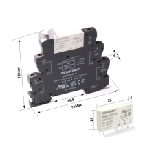 申乐 中间继电器 RNC1CO024+SNB05-E-A 1个装 