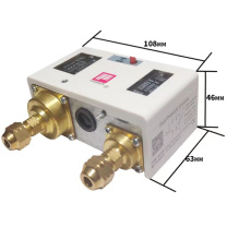 丹佛斯 压力控制器 P830HME H:5-30bar,手动L-0.5-6bar AC110V 24A AC220V 16A 