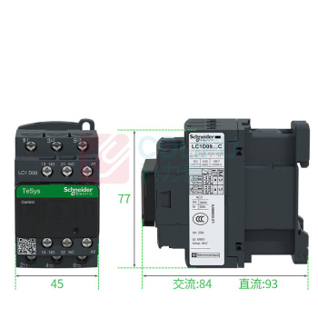 施耐德 Schneider 交流接触器 LC1-D12M7C