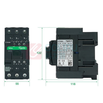 施耐德 Schneider 交流接触器 LC1-D25 40A AC220V