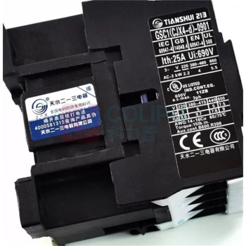天水二一三 交流接触器 GSC1(CJX4-d)-09 (1NC)AC220V