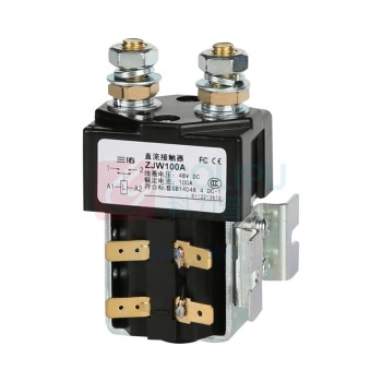三佑 直流接触器 CZW100A 24V带辅助触头 100A