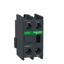 施耐德 Schneider 接触器辅助触点模块 LADN11 1NO+1NC 26*34*48mm