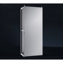 宏康 仿威图TS8机柜 HK80818506 800*1800*500mm 仿威图 TS 机柜 081805 7035 单门 RAL7035;标配侧板;带100mm高底座系统; 风扇与滤网散热系统;温控系统;照明系统;