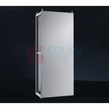 宏康 仿威图TS8机柜 HK80816506 800*1600*500mm 仿威图 TS 机柜 081605 7035 单门 RAL7035;标配侧板;带100mm高底座系统; 风扇与滤网散热系统;温控系统;照明系统;金属文件盒;接地铜排;冲孔轨;