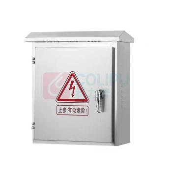 晶事达 304明装户外不锈钢配电箱室外控制箱,布线箱电控箱定做 250×400×150mm