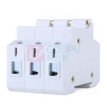 天正 电气保险丝熔断器 3P/RT18-63X 配50A芯