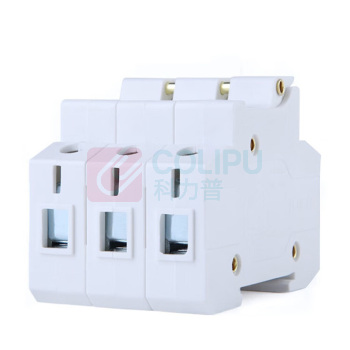 天正 电气保险丝熔断器 3P/RT18-63X 配40A芯