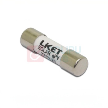 施耐德 Schneider 光伏熔断器 高压直流保险丝管 DC1000V ZTPV-25 熔芯R015 10*38mm