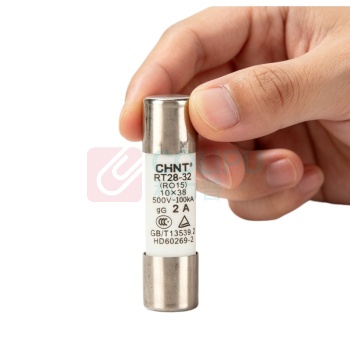 正泰电器 圆筒形熔断器 RT28-32(RO15) 2A 10*38mm