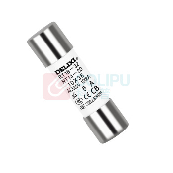 德力西电气 DELIXI ELECTRIC RT18熔断芯 RT1418M1038T6 RT14(RT18) 6A Φ10X38