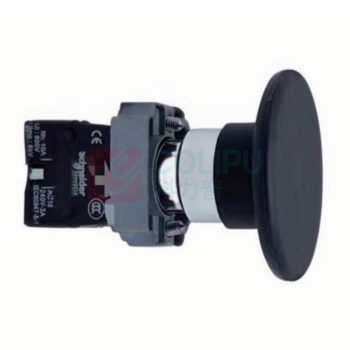 施耐德 Schneider 蘑菇头灯钮头 ZB2BR2C 60mm (黑色)