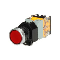 欣灵 自锁指示灯按钮 DC24V/6A (红色)