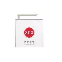 桦安 lora远距离按钮 无线电池款 需搭配lora声光报警器使用