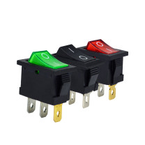 泰创健 船形开关 11-4 12-24V (红色)