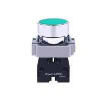 施耐德 Schneider 绿色按钮 ZB2-BA3C+ZB2-BE101C 10A