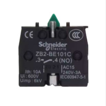 施耐德 Schneider 常开触点 ZB2-BE101C 电流:10A;重量:15g