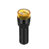 汇君 HJUN 16mm蜂鸣器LED声光闪光报警器讯响器扬声器AD16-16SM 黄色 220V fmq16-y220v