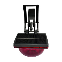 恒盛 太阳能声光警示灯 BF536 5W IP66 DC3.7V 红光/3000K LED (红色)