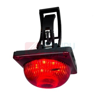 恒盛 太阳能声光警示灯 BF536 5W IP66 DC3.7V 红光/3000K LED (红色)
