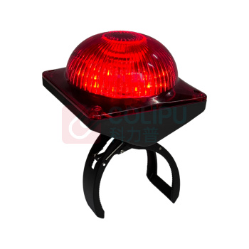 恒盛 太阳能声光警示灯 BF536 5W IP66 DC3.7V 红光/3000K LED (红色)
