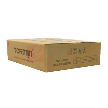 通明 TORMIN 太阳能防外破警示灯 ZW4316 7W DC12V IP65 (白色)