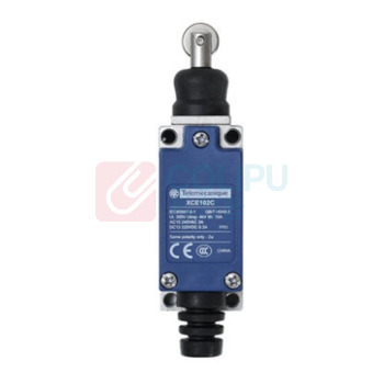 施耐德 Schneider Schneider行程开关 限位开关 XCE-102C 滚轮直动式 1NO+1NC