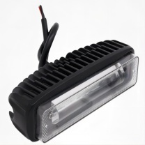 JS LED叉车一字条线光蓝光灯 18W 灯珠6颗*3W, (蓝光) 适用电压10-18V DC