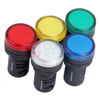 和齐顺 Hikesun LED电源指示灯 AD16-22D/S 防护等级:IP40, 电压:AC220V, 光源:LED, 彩色 (彩色)