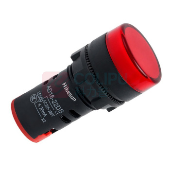 和齐顺 Hikesun LED电源指示灯 AD16-22D/S 防护等级:IP40, 电压:AC220V, 光源:LED, 彩色 (彩色)